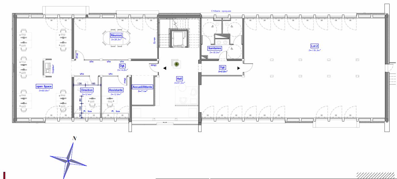 Bureau Saint-Priest 1055m² Location bureau Saint-Priest Rhône OLBUR2203031 12